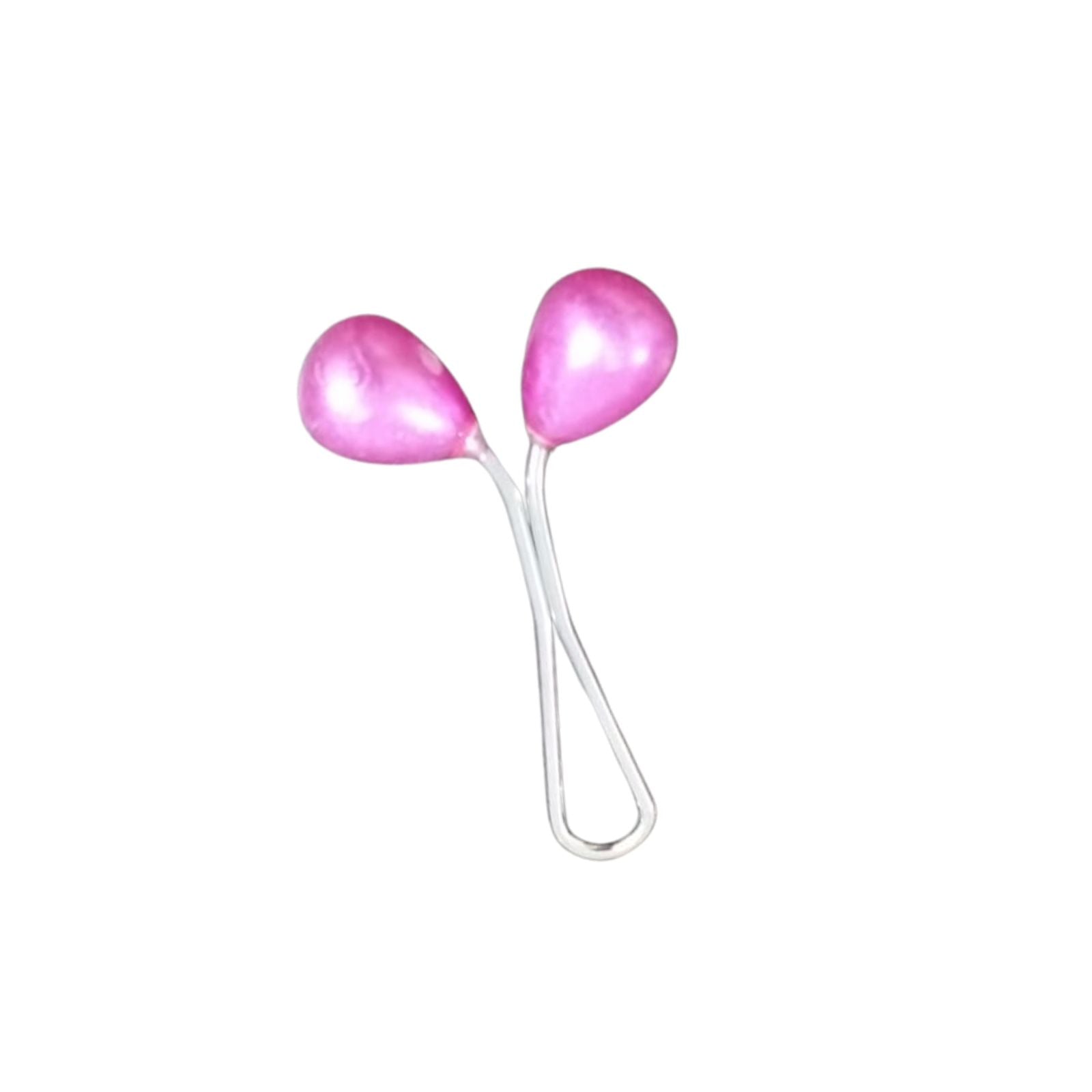 Pear Shaped Pin pink