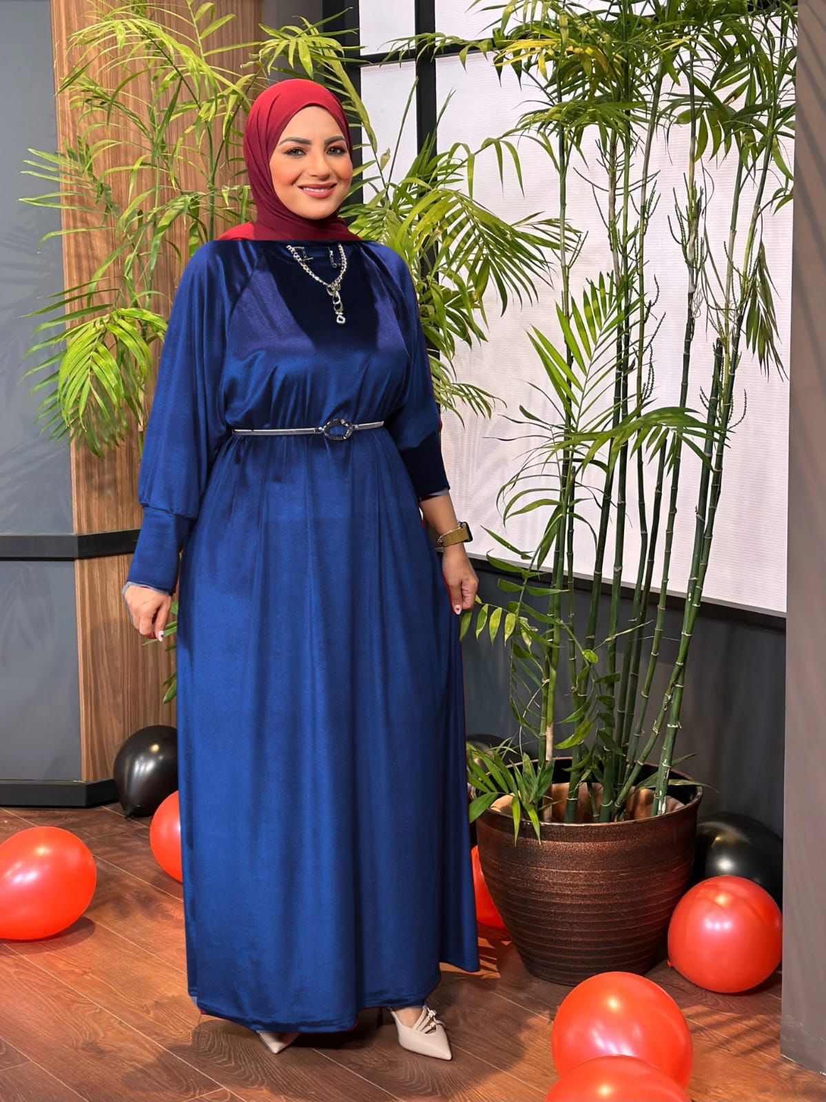 Maxi Dress -Blue