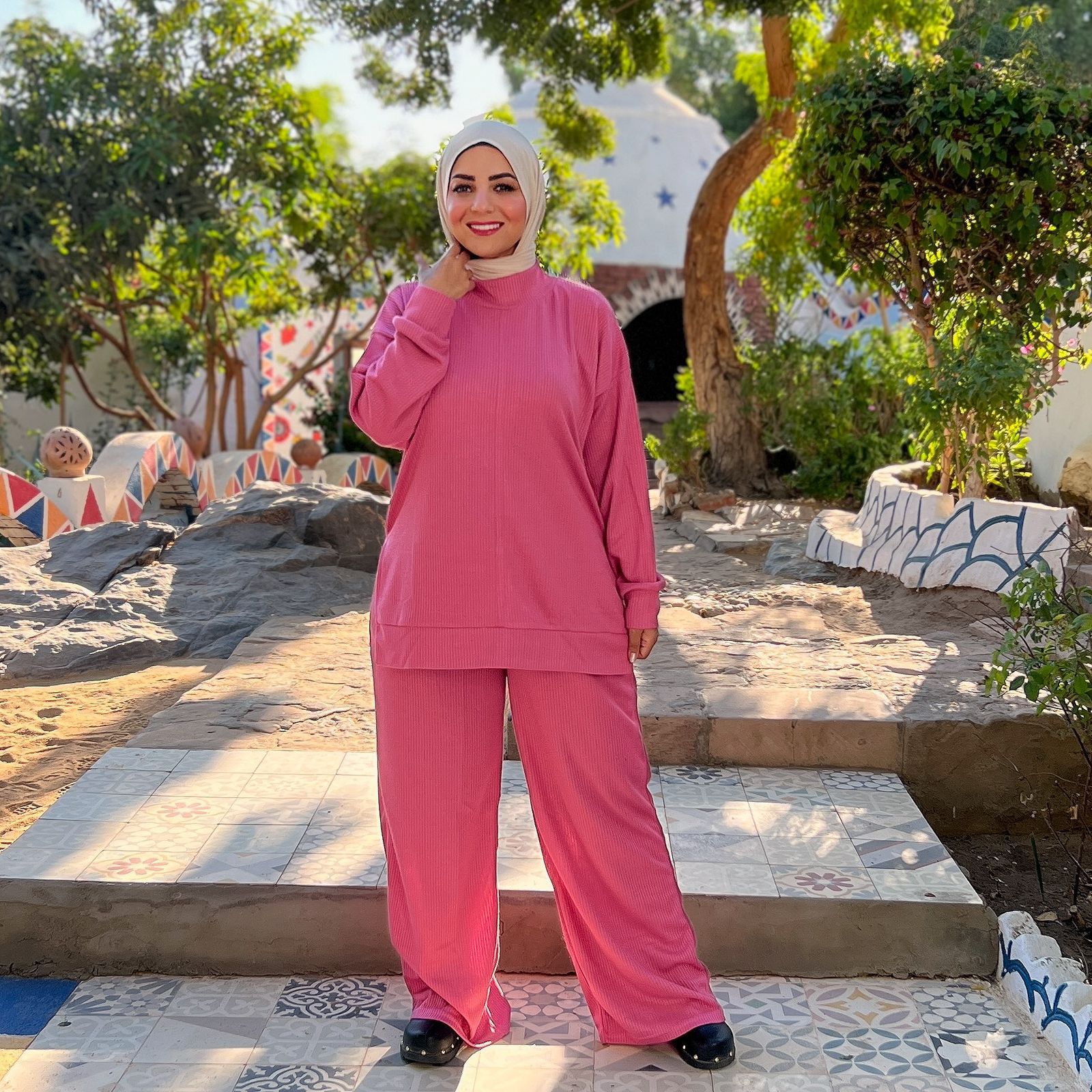 Winter Ribbed Suit - Kashmir