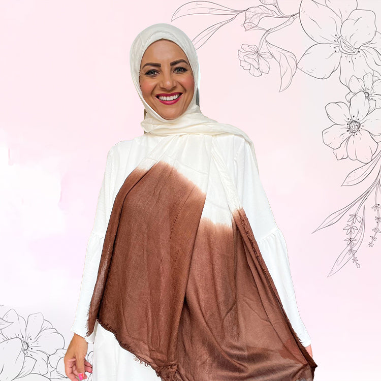 Gradient Cotton Veil 04