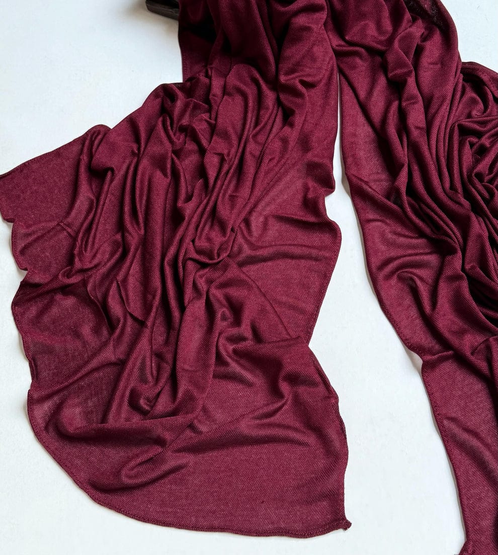 New Jersey Veil  - Burgundy 