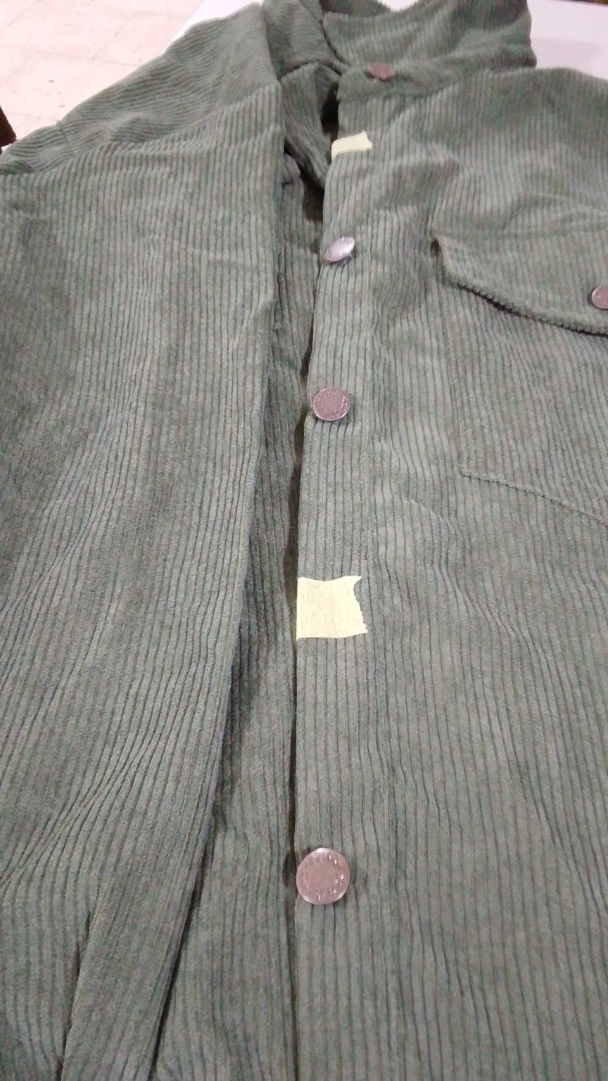 Corduroy Suit- olive (Cor-19)
