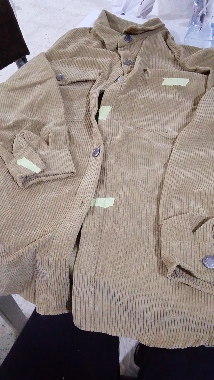 Corduroy Suit- Camel (Cor-04)