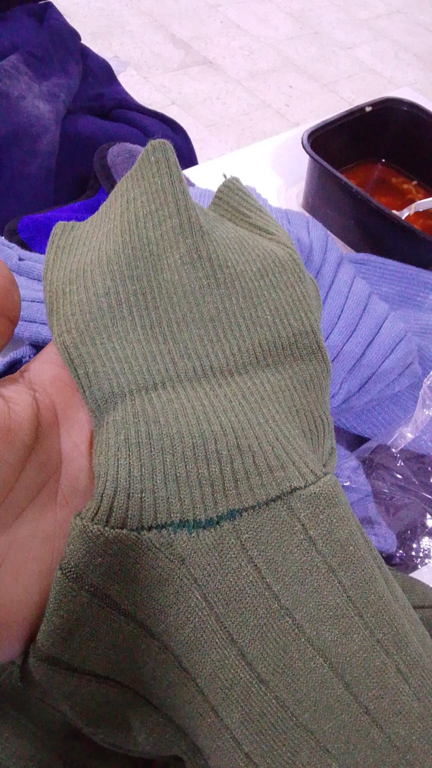 Striped highcool- Olive (Sh-07)