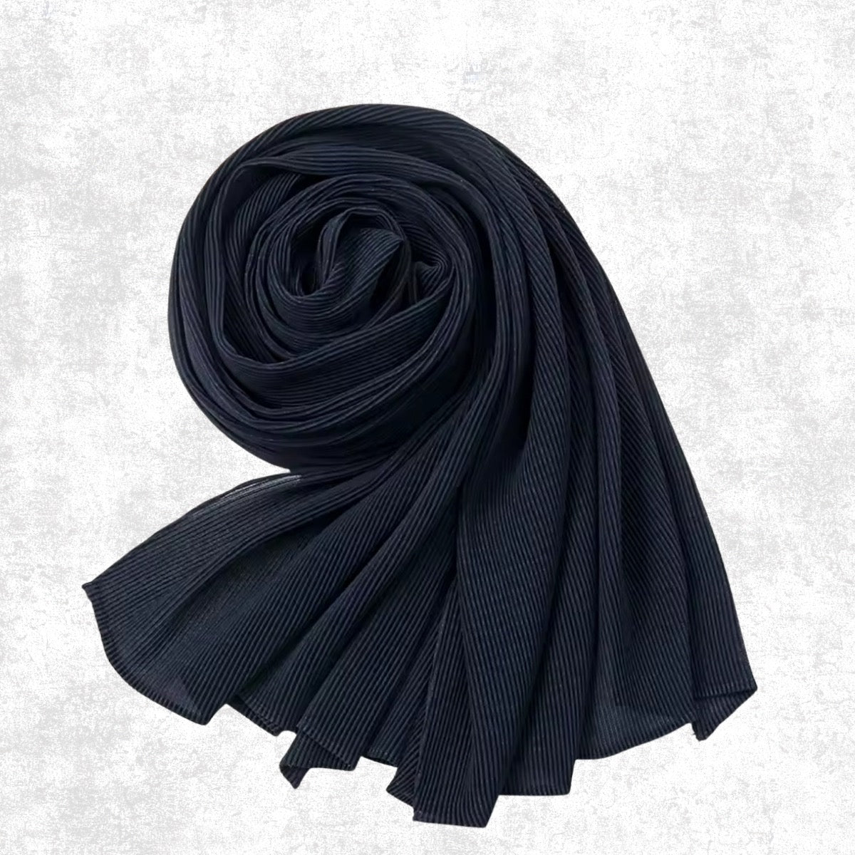 Kuwaiti Lycra Veil  - Dark Blue