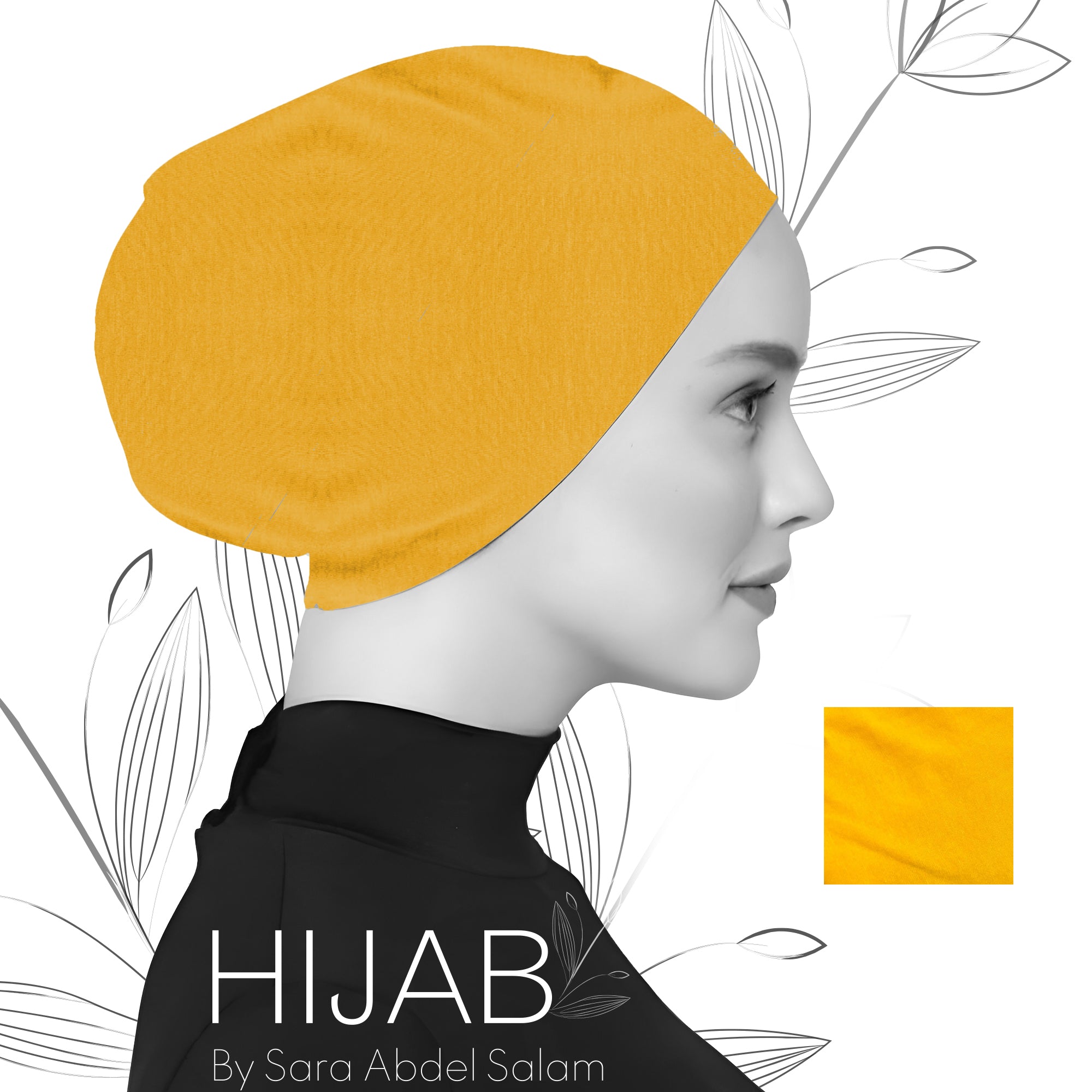 Bright Yellow Bandana - BD23