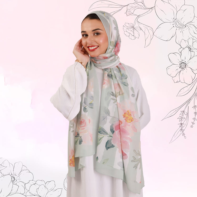 Chiffon Veil 089