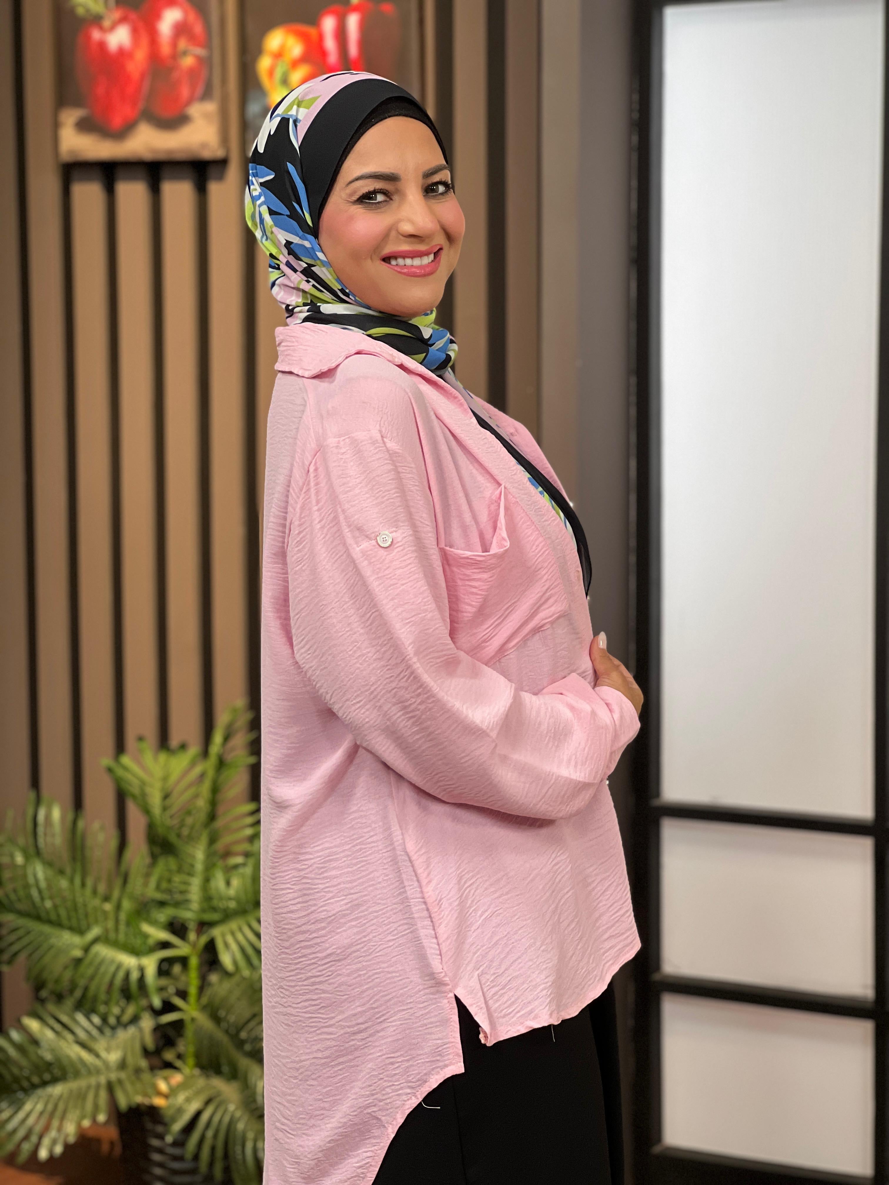 Basic Pocket Shirt - Lightpink