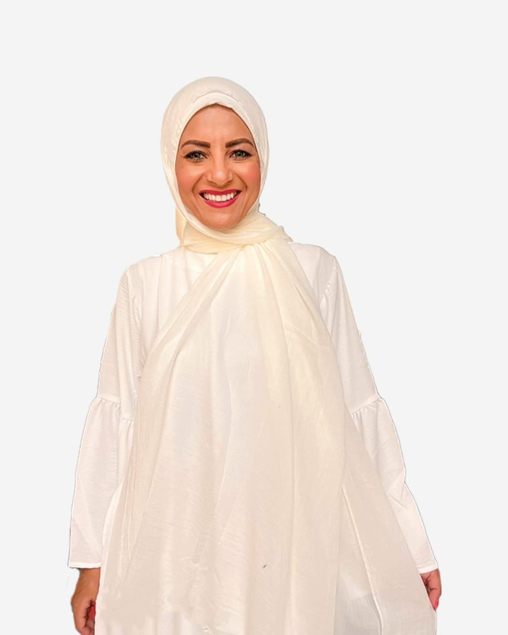 Plain Cotton Veil - Dust Yellow - PC014 