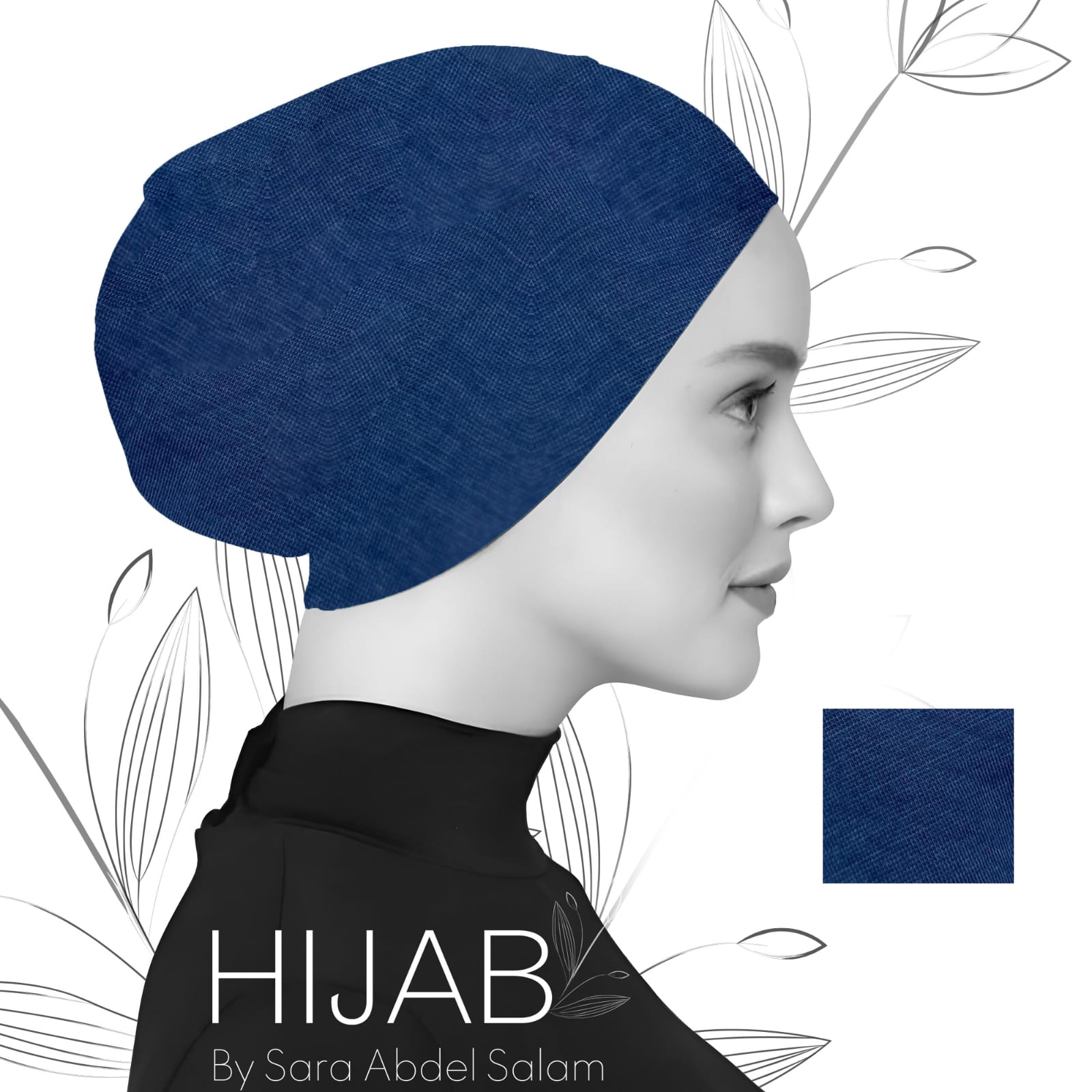 Navy Blue Bandana - BD15