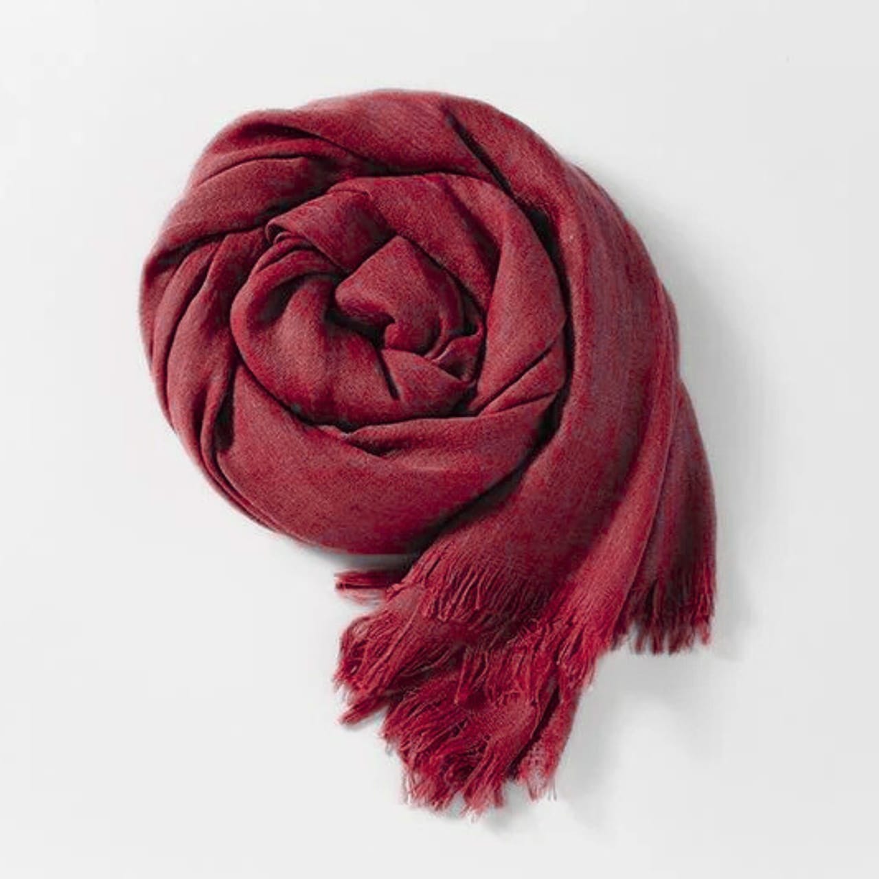 Plain Cotton Sponge  - Burgundy 