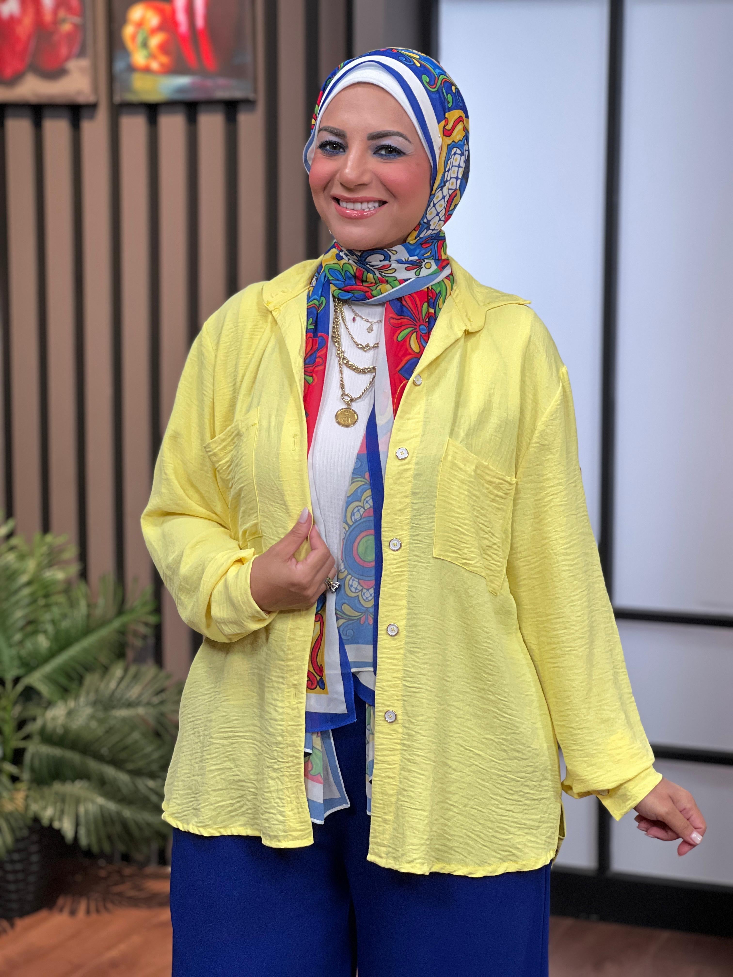 Basic Pocket Shirt - Yellow