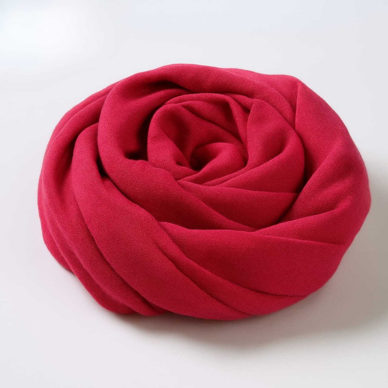 Plain Cotton Sponge  - Red