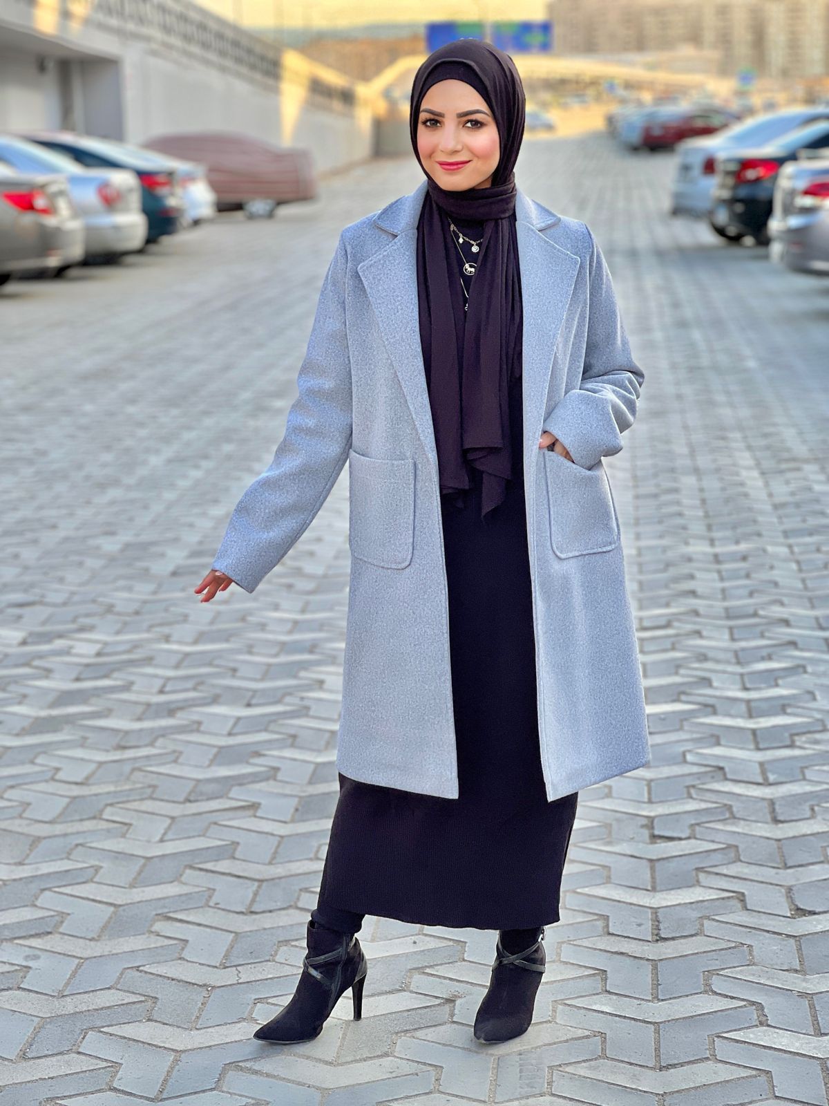 Baize Winter Coat - Grey