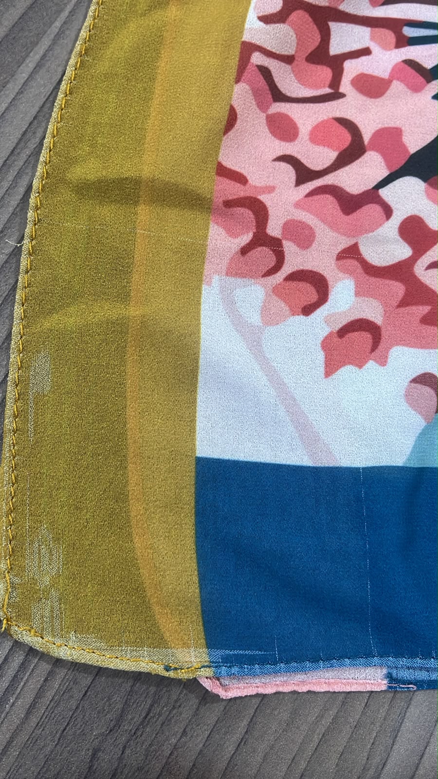 Patterned Chiffon Veil (Out-NC03)
