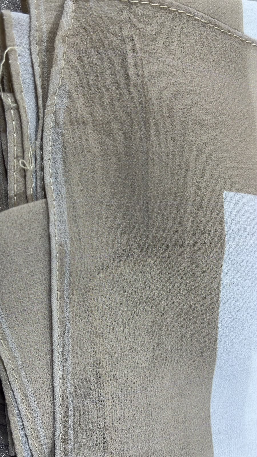Patterned Chiffon Veil (Out-CAF06)