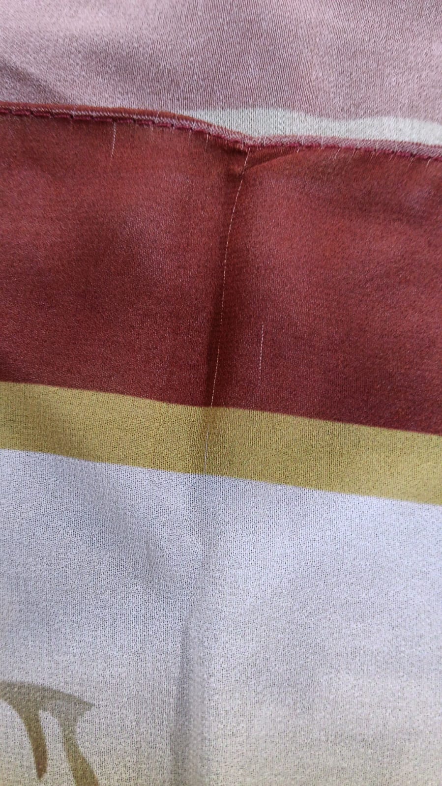 Patterned Chiffon Veil (Out-HOU06)