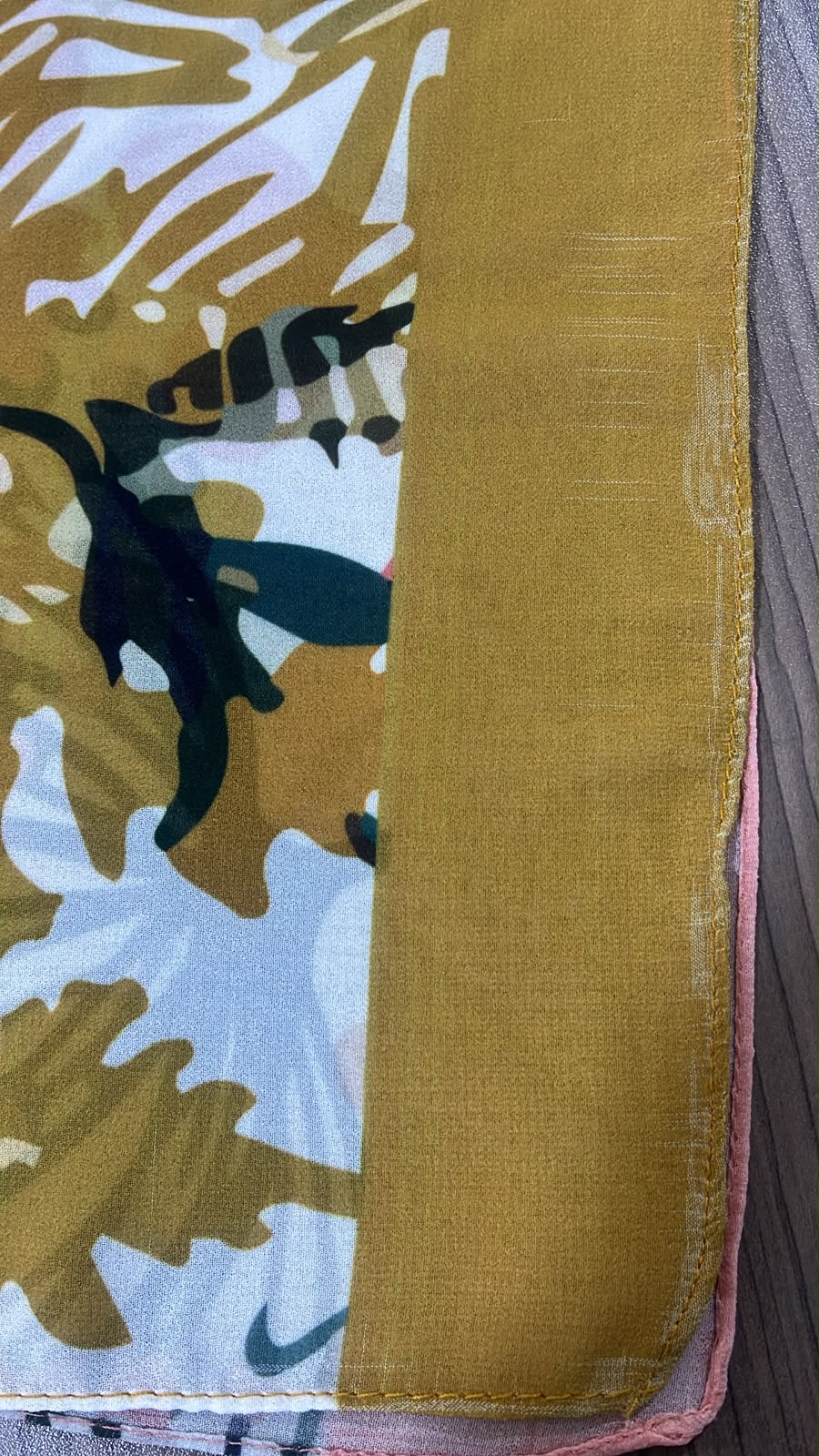 Patterned Chiffon Veil (Out-NC04)