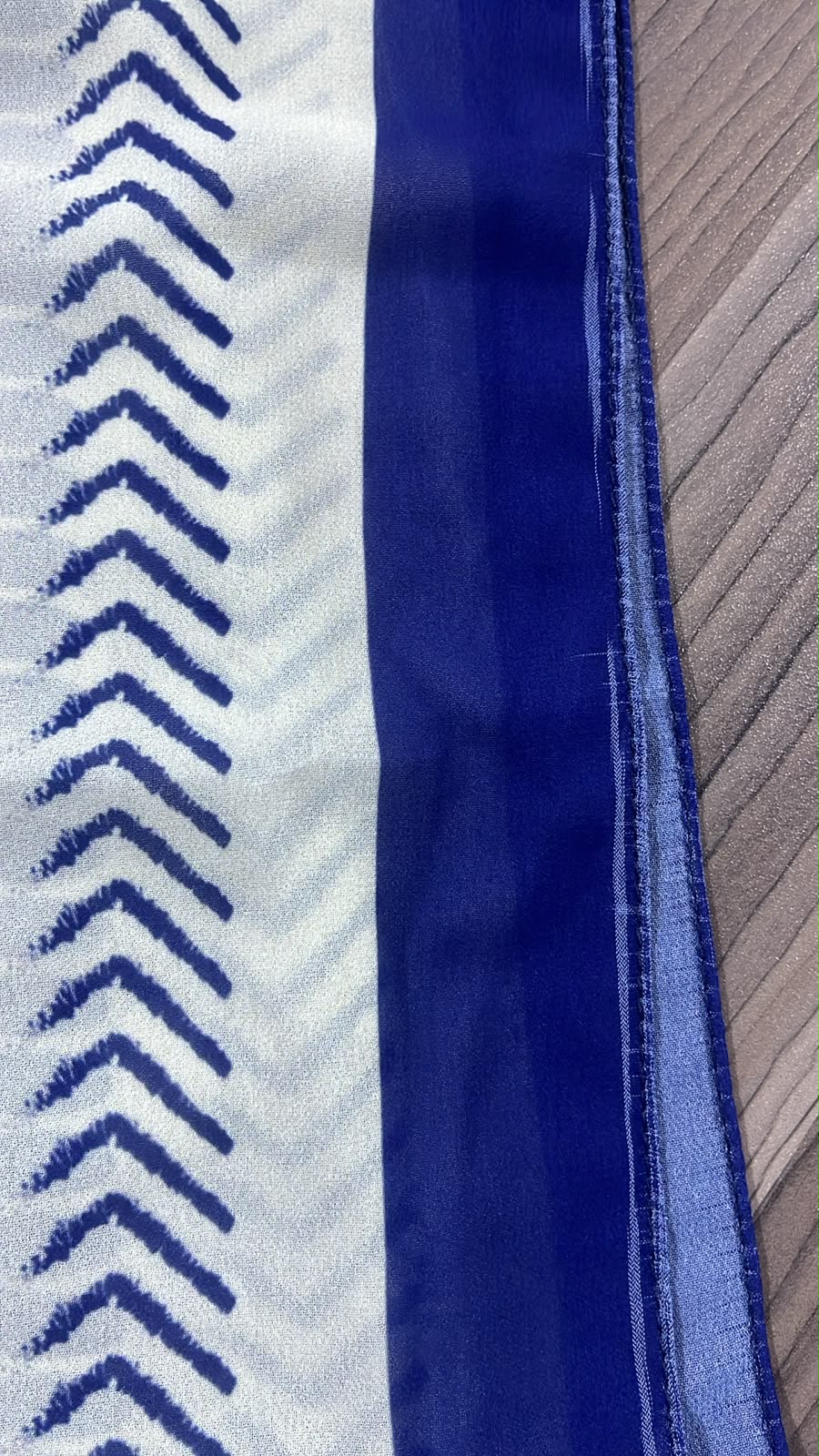 Patterned Chiffon Veil (Out-WHB01)