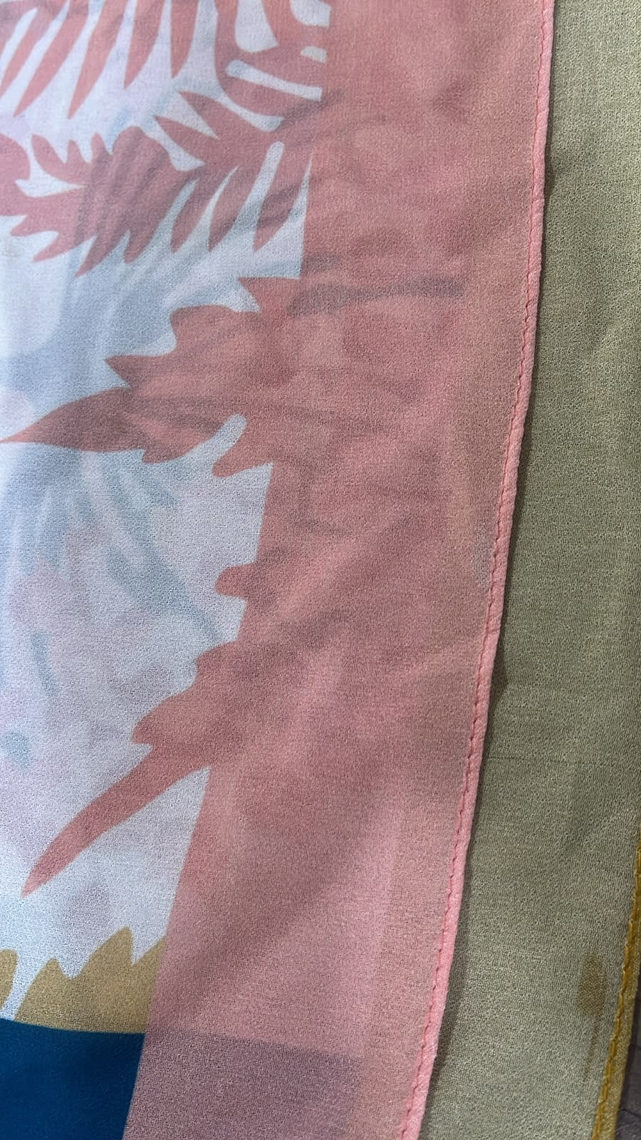 Patterned Chiffon Veil (Out-NC03)