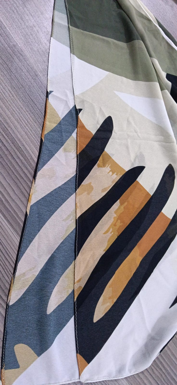Patterned Chiffon Veil (Out-SBG01)