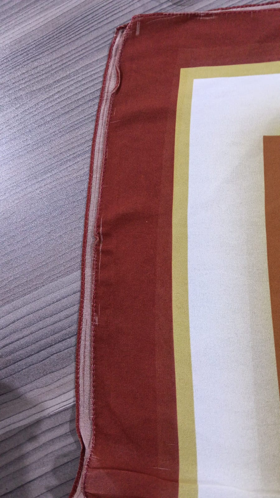 Patterned Chiffon Veil (Out-HOU06)