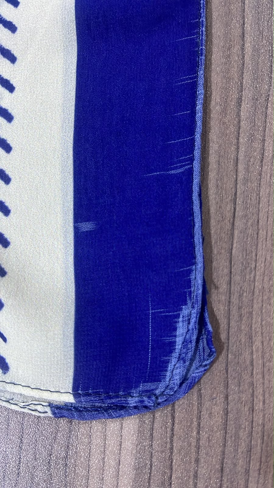 Patterned Chiffon Veil (Out-WHB03)