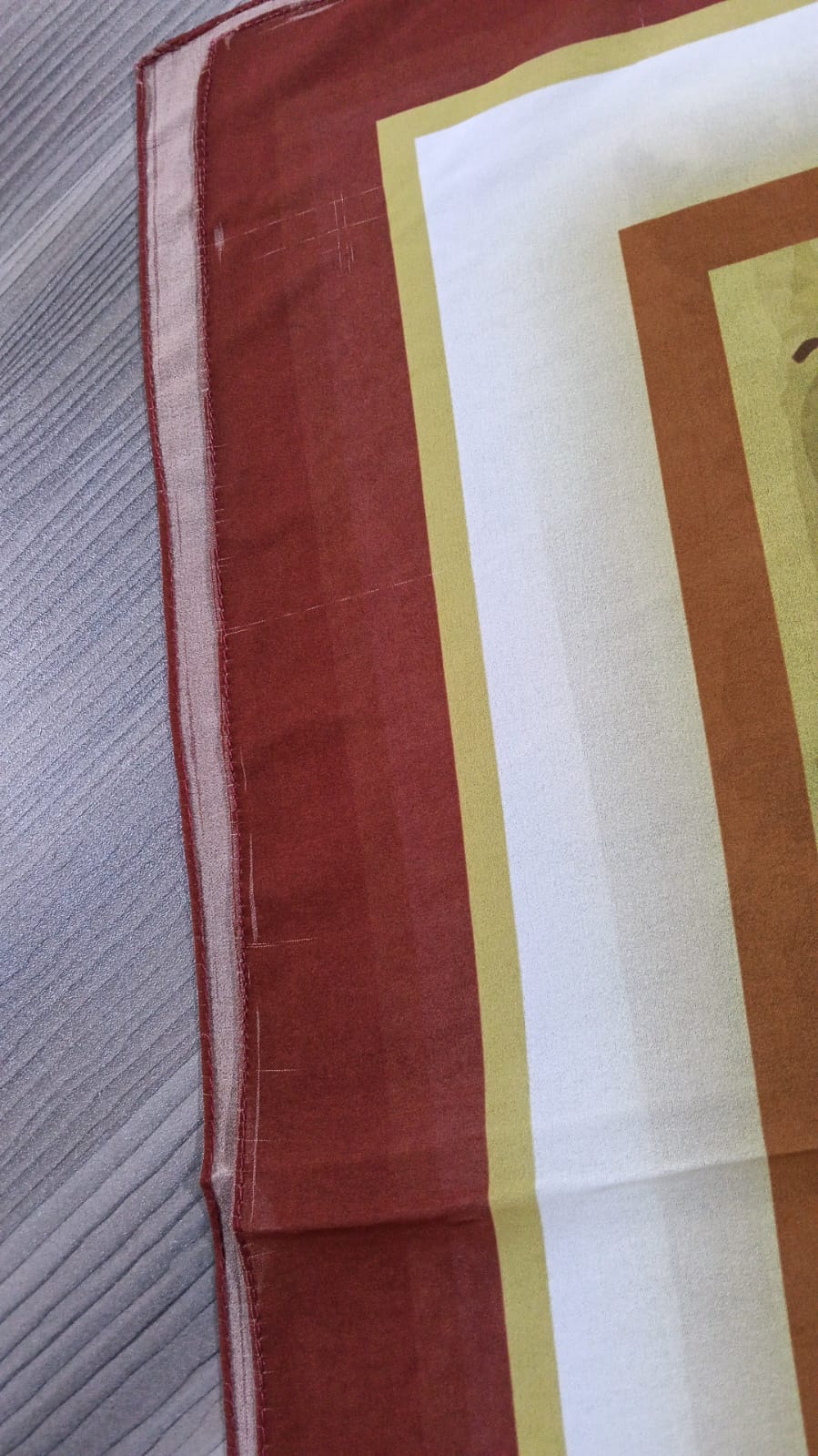 Patterned Chiffon Veil (Out-HOU03)