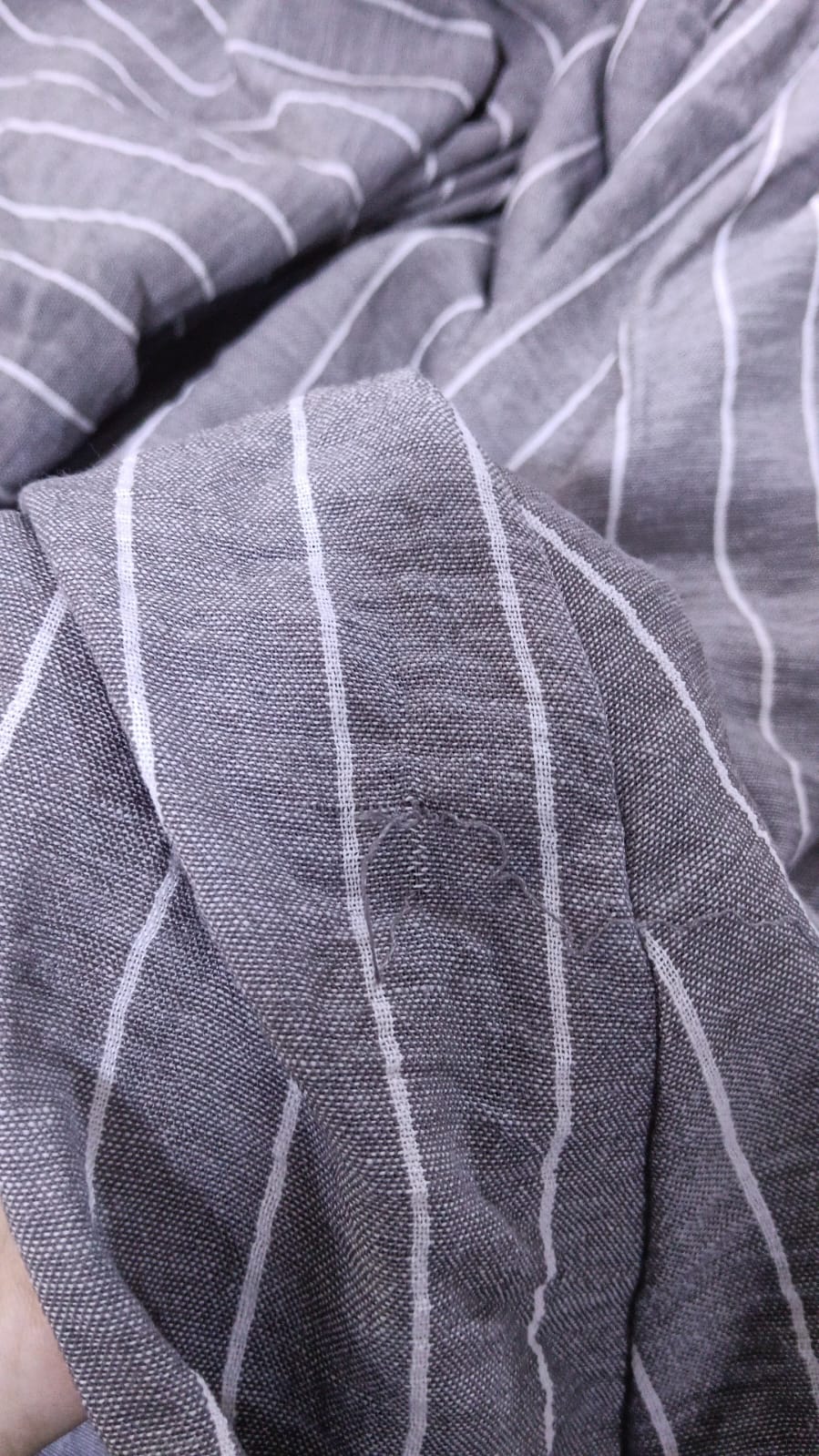 Oversized Flowy Dress - gray (OFG07)