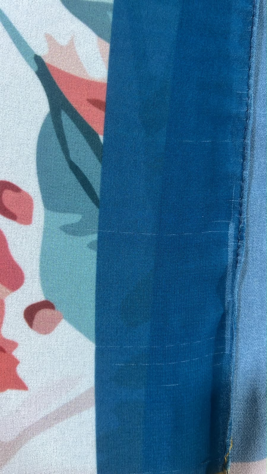 Patterned Chiffon Veil (Out-NC04)