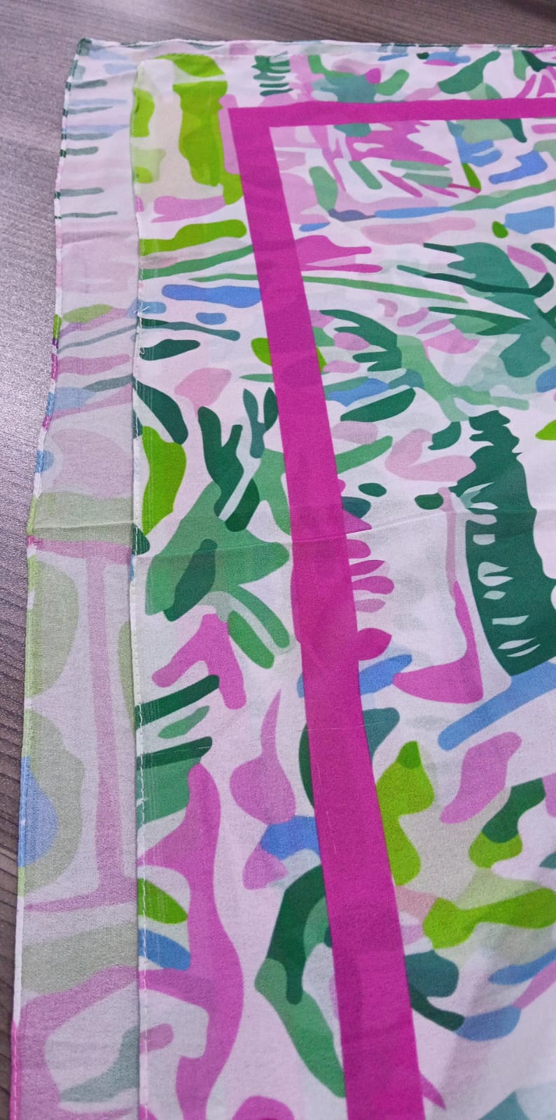 Patterned Chiffon Veil (Out-GFU04)
