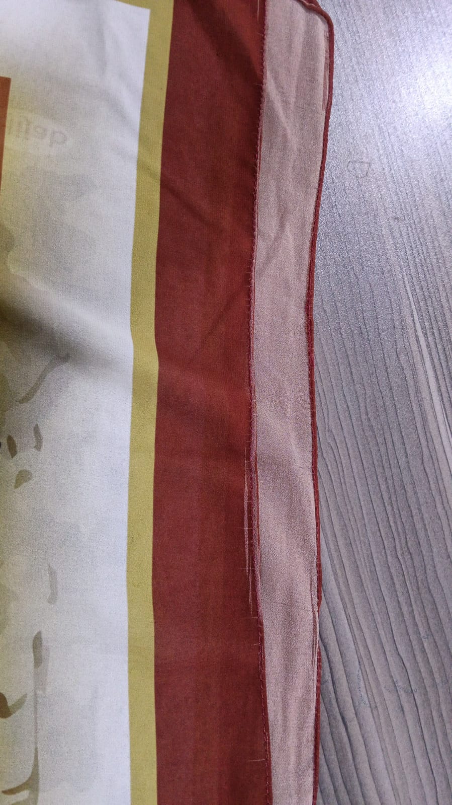 Patterned Chiffon Veil (Out-HOU04)