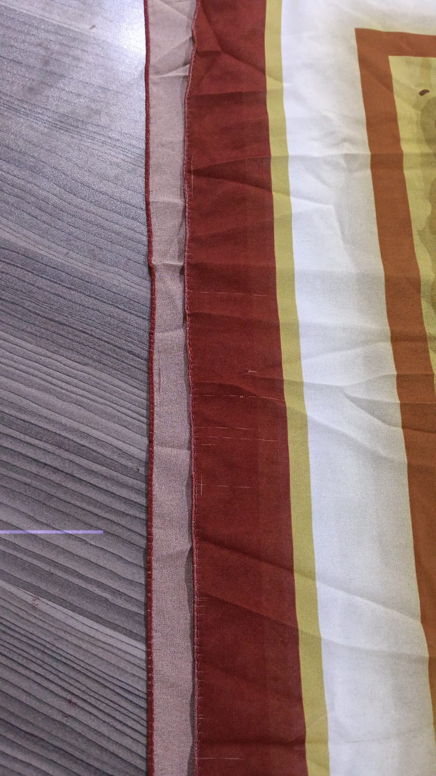 Patterned Chiffon Veil (Out-HOU01)