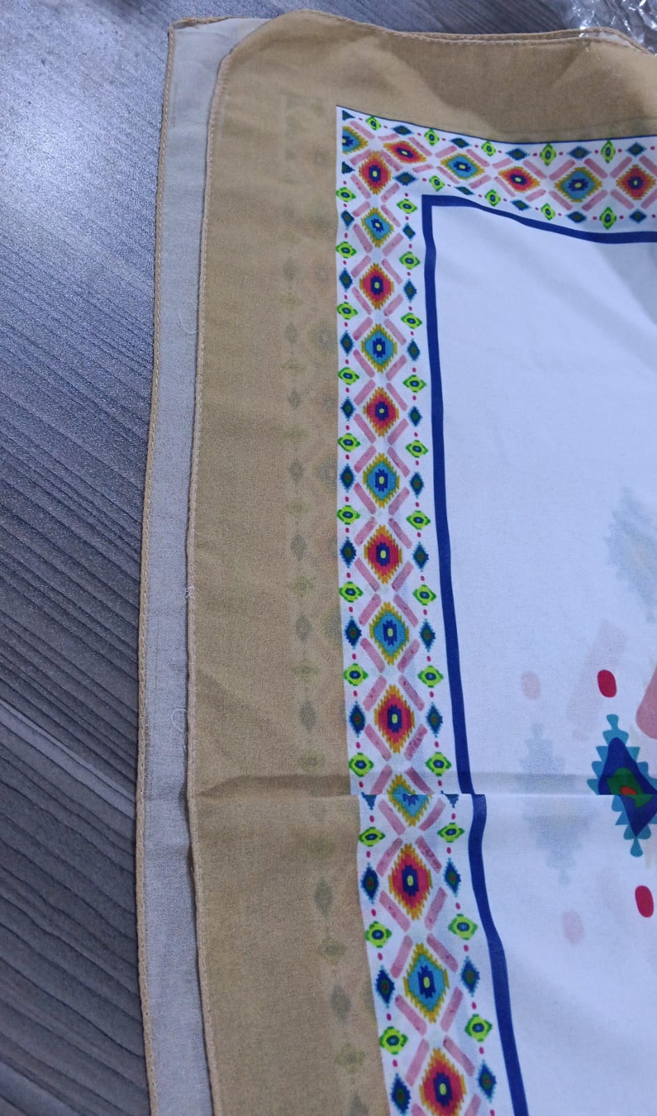Patterned Chiffon Veil (Out-WBE03)