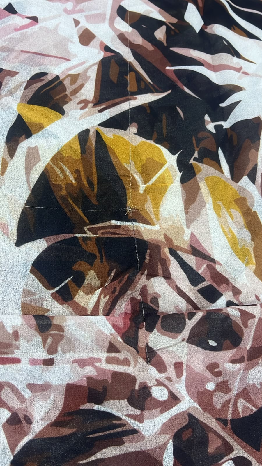 Patterned Chiffon Veil (Out-BR02)