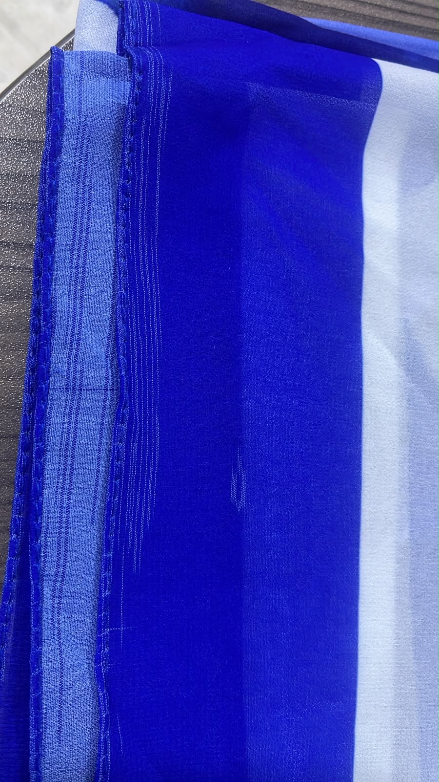 Patterned Chiffon Veil (Out-Rw01)