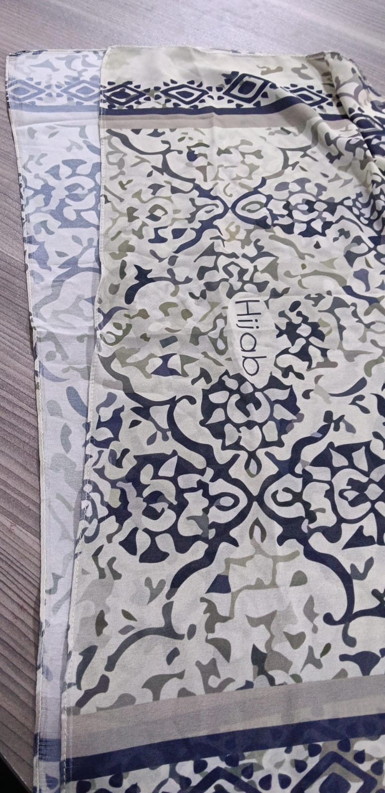 Patterned Chiffon Veil (Out-GRA01)