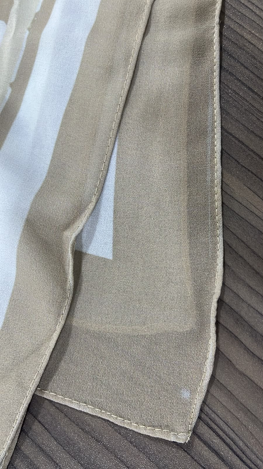 Patterned Chiffon Veil (Out-CAF05)
