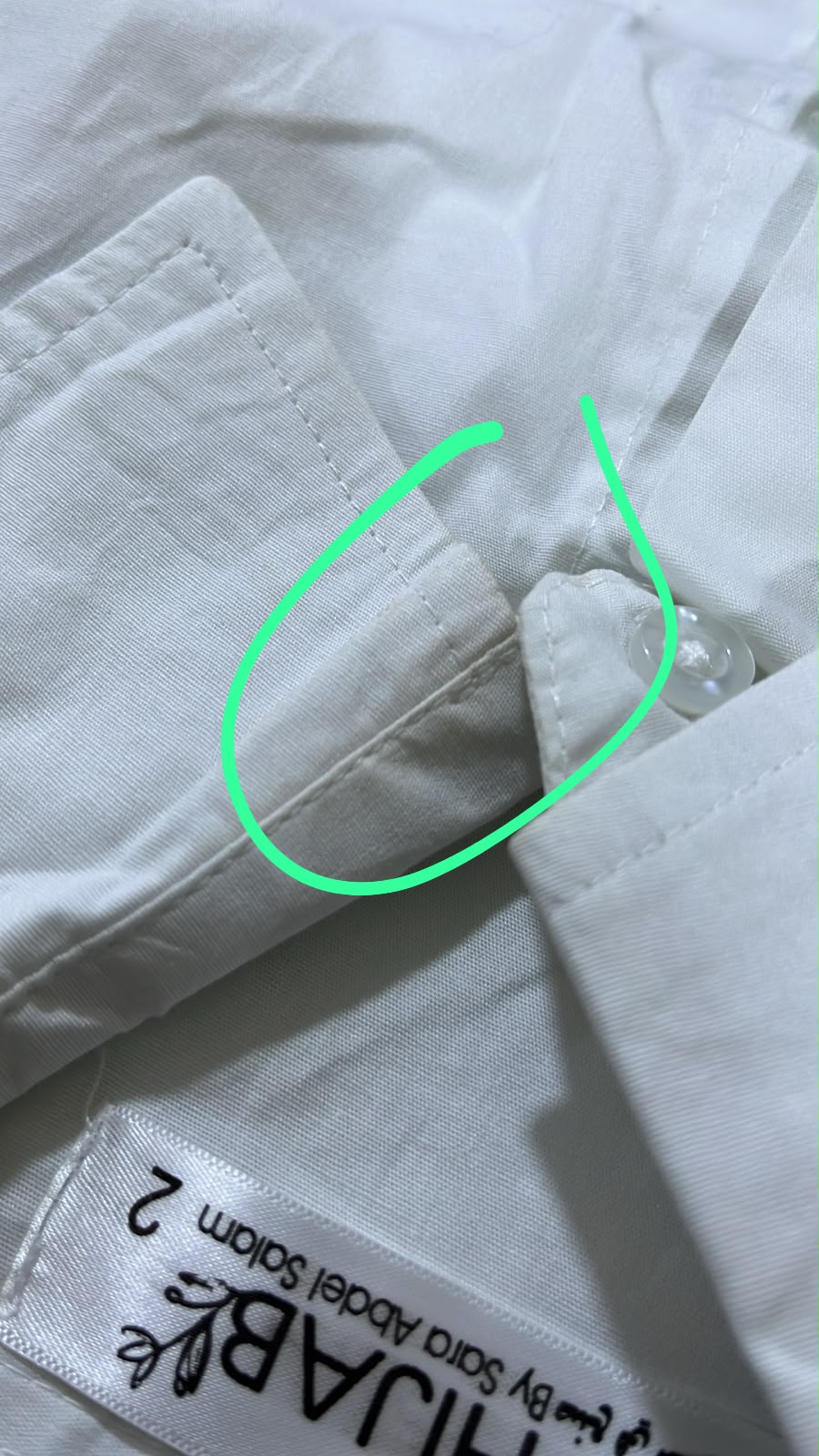 Oversized Cotton Shirt - White (OCS03)