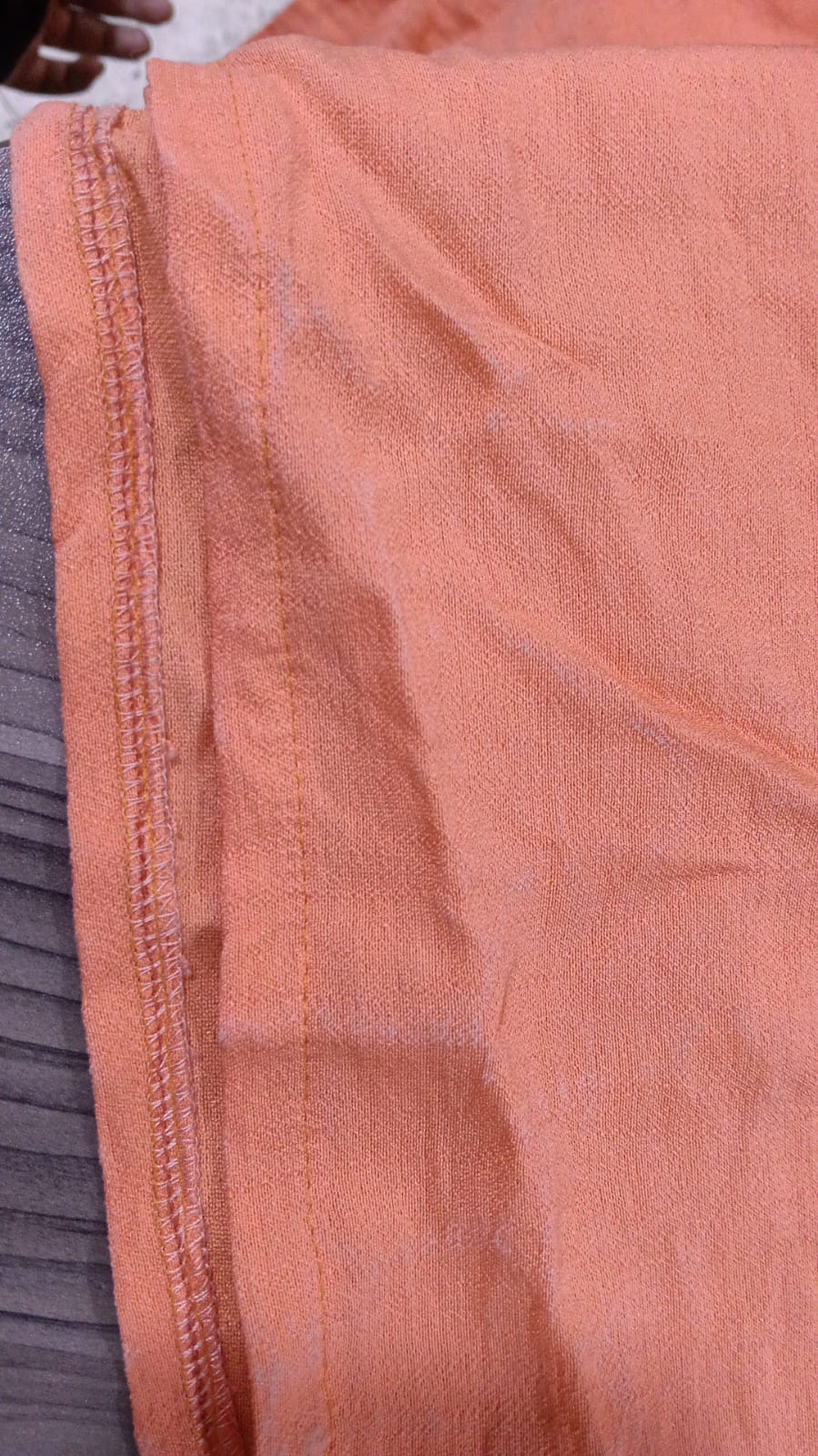 Hooded Linen Dress- orange (HLD02)