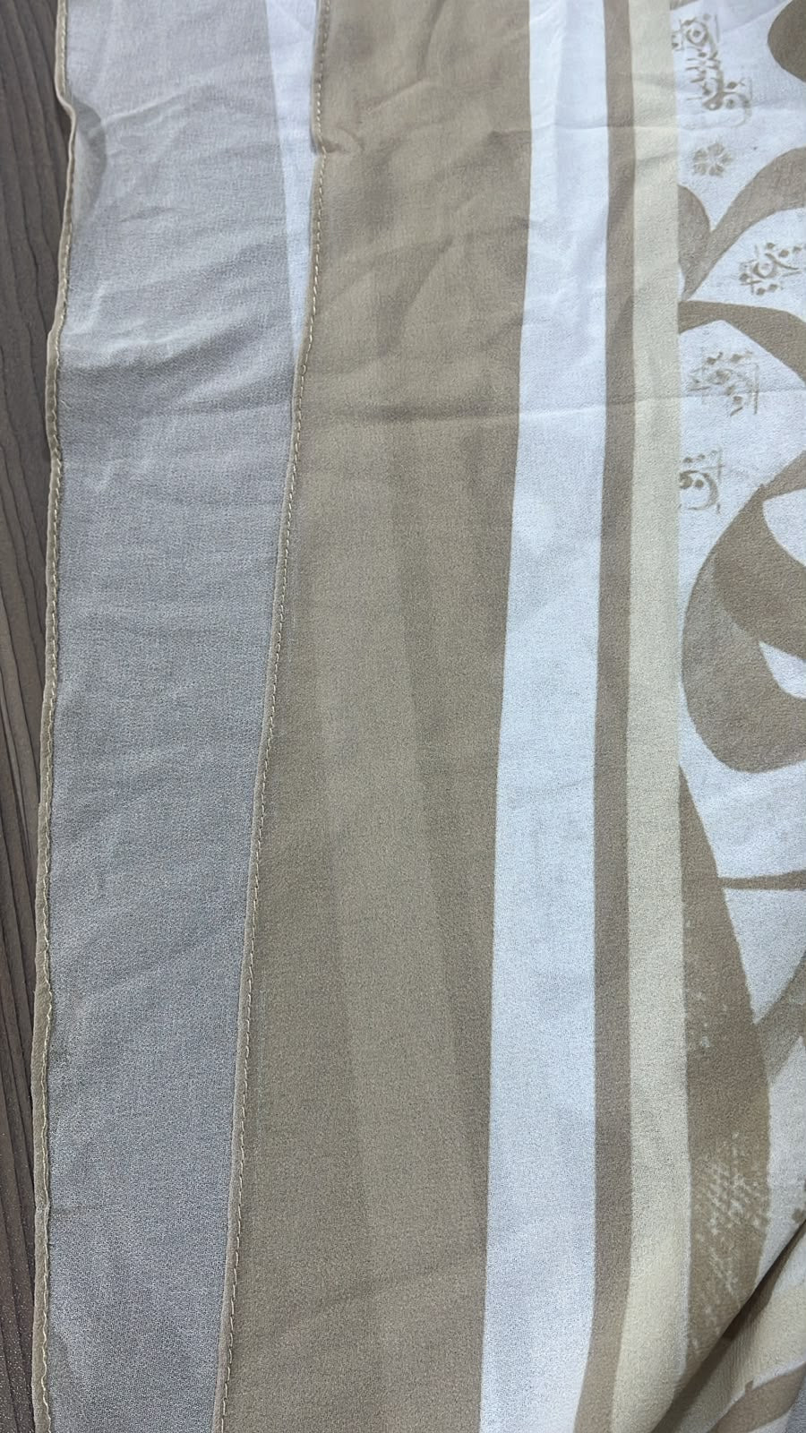 Patterned Chiffon Veil (Out-CAF03)