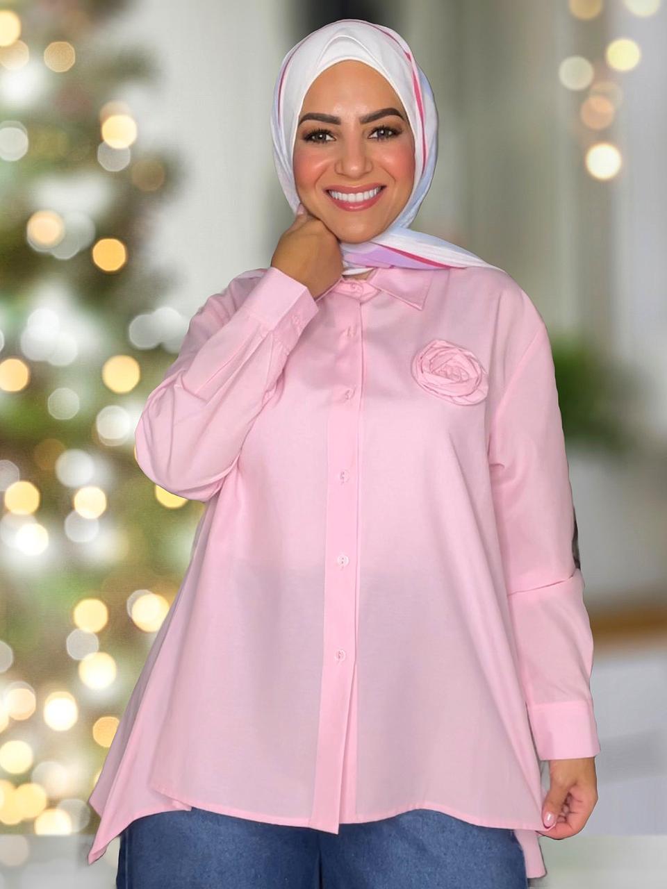 Poplin Shirt - Pink 