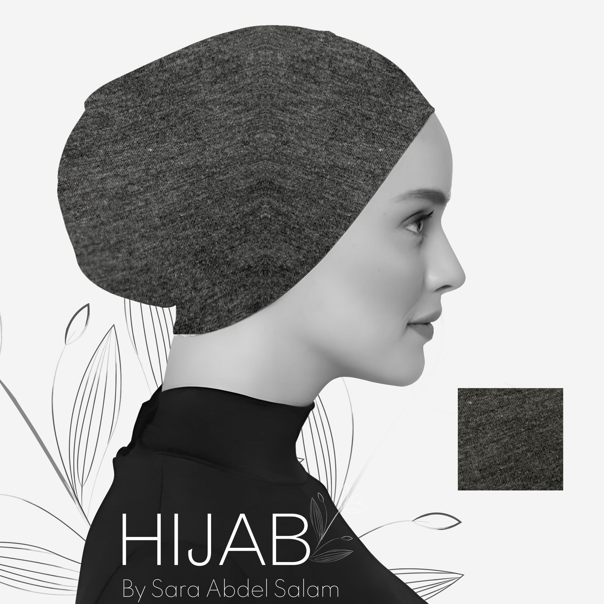 Dark Gray Bandana - BD07