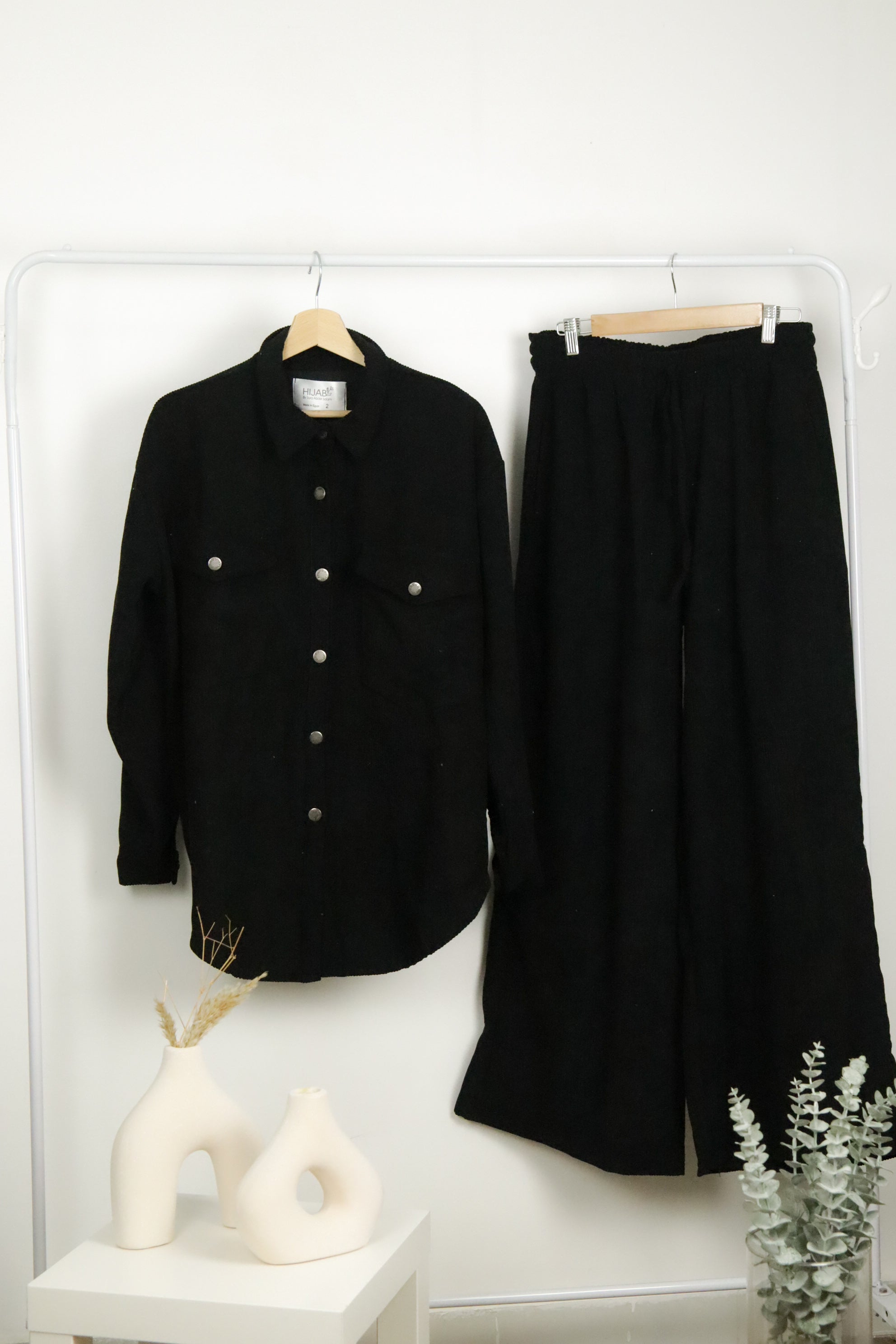 Corduroy Set - Black